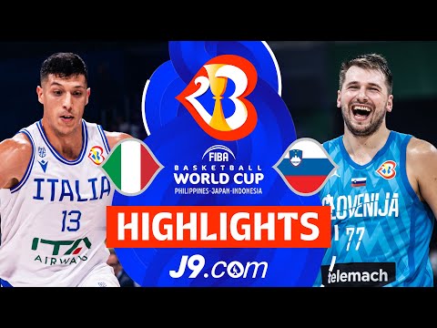 Italy 🇮🇹 vs Slovenia 🇸🇮 | Class. Games 7-8 | J9 Highlights | FIBA Basketball World Cup 2023