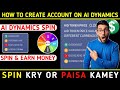 Ai dynamics par account kaisy banaye  how to create account on ai dynamics  ai dynamics