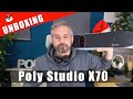 Poly studio x70 unboxing