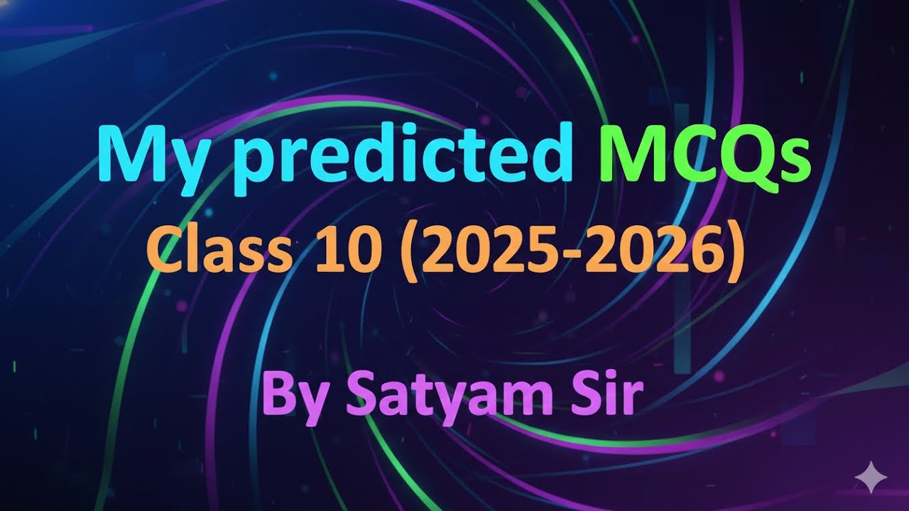 (Part 1/5) My Predicted MCQs for class 10 boards 2026 #mathematics #education #boards #class10th 