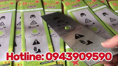 Dao Cắt Cỏ Star SKS-5 Chất Thép Tốt | Lưỡi dao cắt cỏ