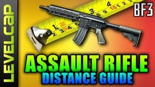 Distance Guide - Effective Kill Zones (Battlefield 3 Gameplay/Commentary)