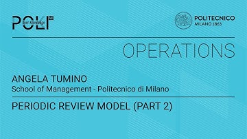 Periodic review model (part 2) (Angela Tumino)