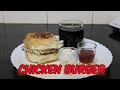 How to make chicken burger