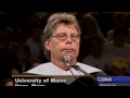 Stephen King Commencement Address to University of Maine (2005)