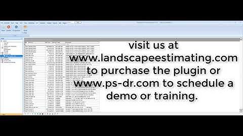 2024 Landscape Plugin for PlanSwift Users!!! Our Newest Version is now available