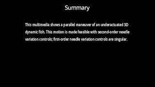 Feedback Synthesis For Underactuated Systems Using Sequential Second Order Needle Variations part 2