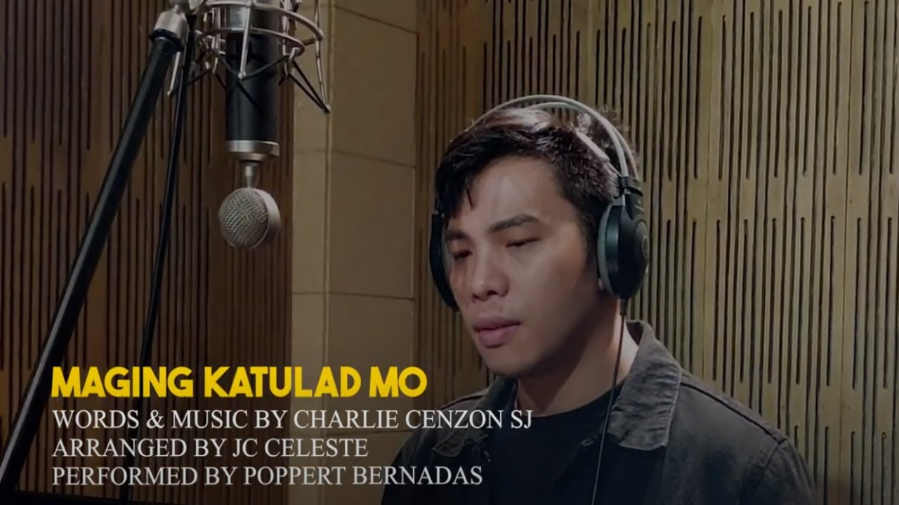 Maging Katulad Mo Poppert Bernadas Official Lyric video YouTube
