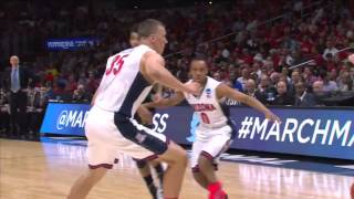 Xavier vs. Arizona: Matt Stainbrook and-one