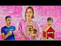 CREATING DOG HOUSE WITH BROTHER & SISTER | Rimorav Vlogs