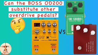 Boss Od 200 Vs Tube Screamer Vs Klon Centaur
