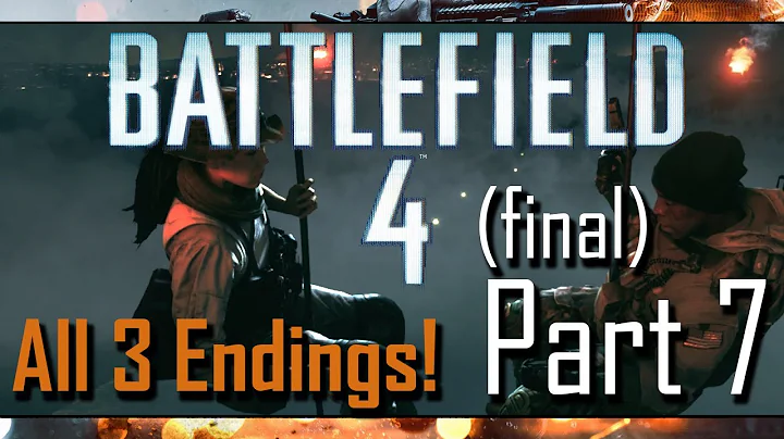 Battlefield 4 Gameplay Playthrough w/ Facecam Part 7 - Suez (Mission 7) + ALL 3 ENDINGS!