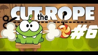 Cut the Rope Steam box level 6 all three stars walkthrough
