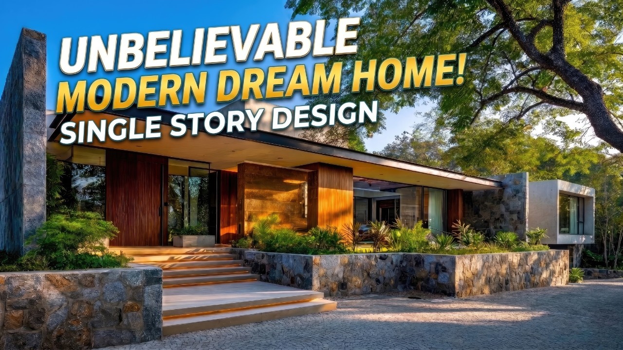 This Modern Single Story Dream Home Is Simply Perfection