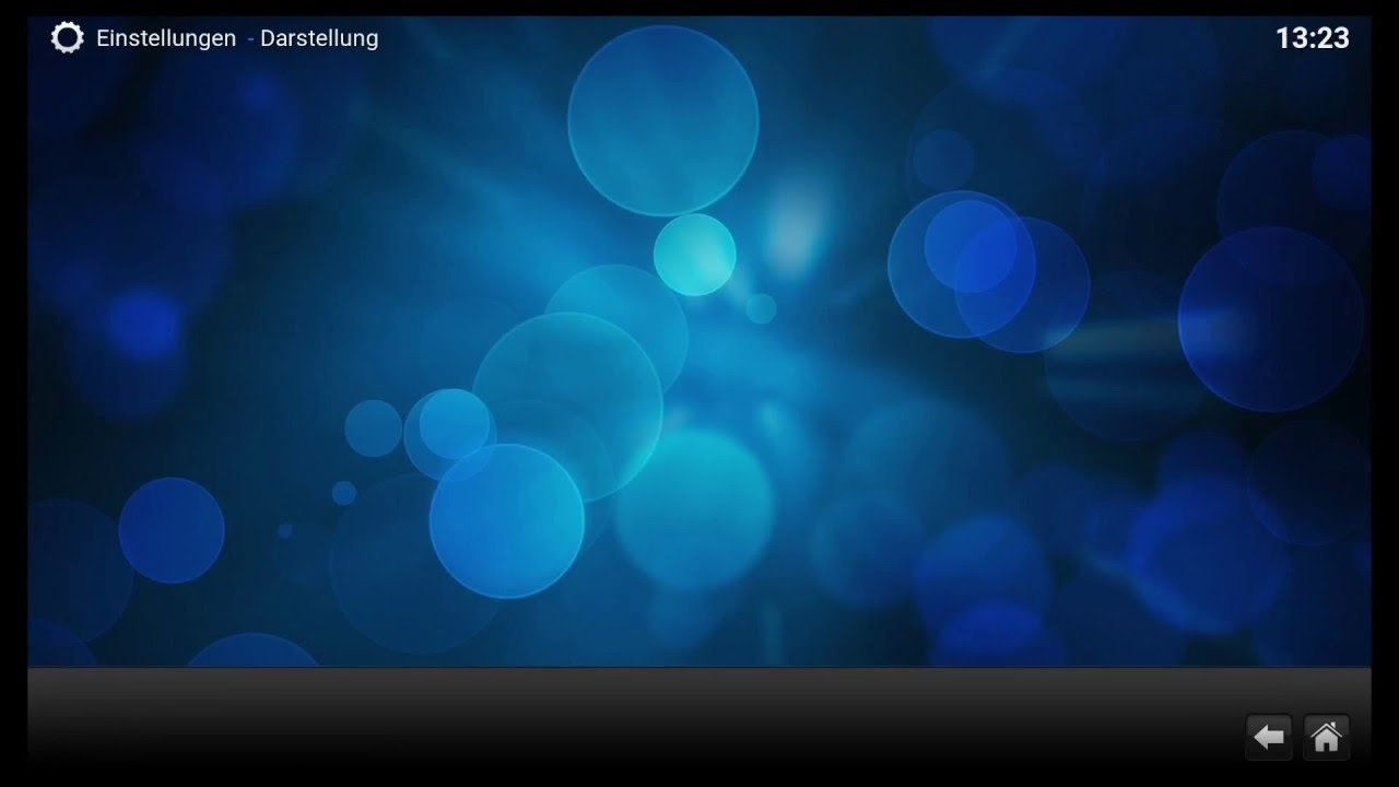 New Kodi auf Deutsch stellen und Hintergrund Bild ändern!