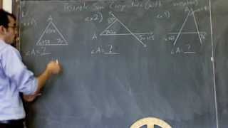 Triangle Sum Conjecture with Variables