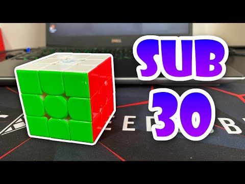 How to be sub 30 on 3x3.