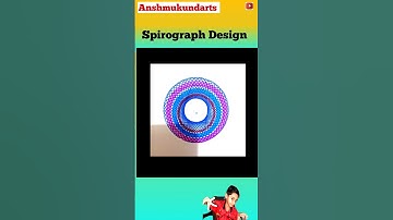 How To Make Spirograph Designs || Spirograph Design Draw Kare Pen Se 9😍 #shorts #ytshorts
