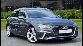 2021 Approved Used Audi A4 Avant S line 35 TDI 163 PS S tronic | Stoke Audi