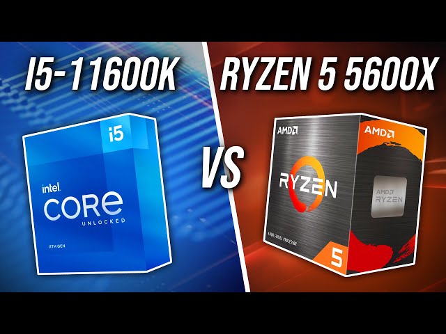 Intel i5-11600K vs AMD Ryzen 5 5600X - Best 6 Core CPU?