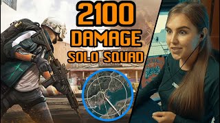 2100 DAMAGE in SOLO SQUAD