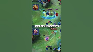 Item Counter Aamon #mobilelegends