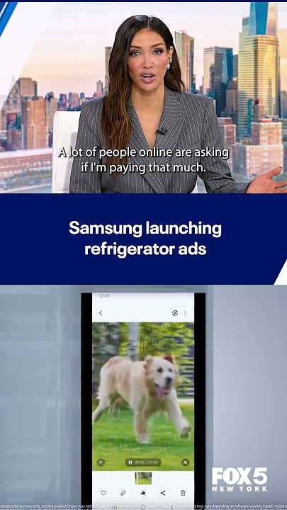 Samsung launching refrigerator ads