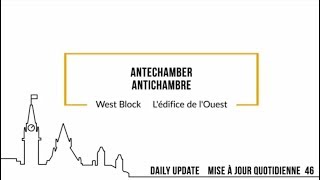 Update #46: West Block - Antechamber WB