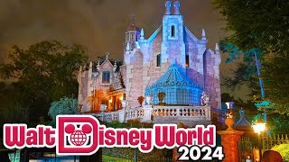 Haunted Mansion 2024 - Magic Kingdom Ride at Walt Disney World [4K60 POV]