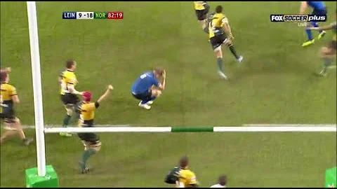 Not Jamie Heaslip's finest moment