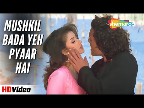 Mushkil Bada Yeh Pyaar Hai Gupt 1997 Udit Narayan Alka Yagnik Bobby Manisha 90s Love Song
