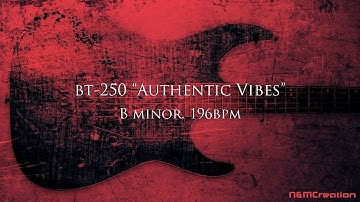 Fast Power Metal Backing Track in Bm | BT-250