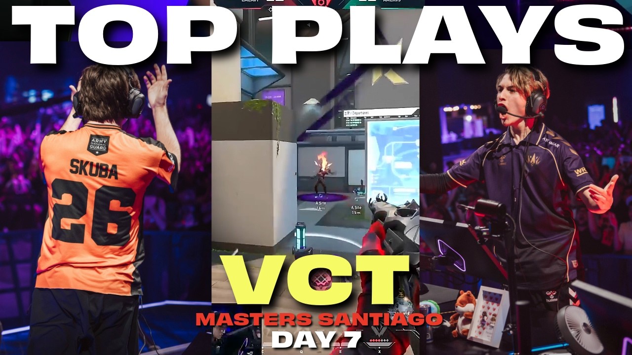 Top VCT Plays of Day #7 |  Valorant Masters Santiago 2026