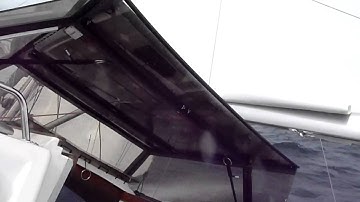 battens open beating gusts force 8