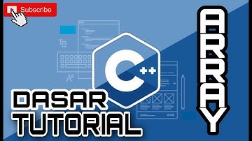 Pemrograman Dasar C++ Tentang Array~For UTS