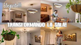 ✨UN GRAN CAMBIO EN MI SALA || TRASNFORMANDO MI HOGAR || DOPWII || LÁMPARAS NUEVAS✅