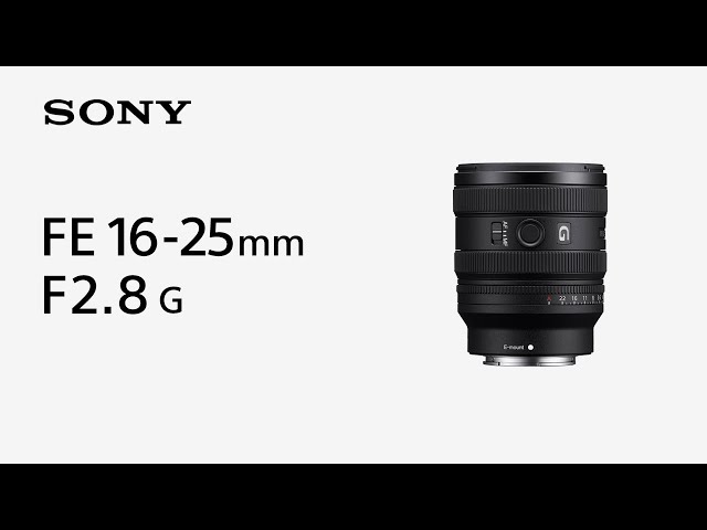 【未使用】SONY FE 16-25mm F2.8 G Sony FE 16-25mm F2.8 G Announced - Alpha Shooters