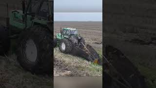 🚜🌊 Heavy-Duty Tractor Ditcher and Field Drainage Management
