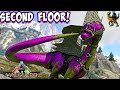 BUILDING THE DOPEST SECOND STORY ON MY WANDERING BRONTO BASE!! || Ark Herbis Only Ep 13!