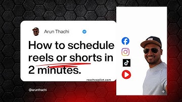 ReachCopilot | How to schedule reels or shorts in 2 minutes across multiple social media platforms
