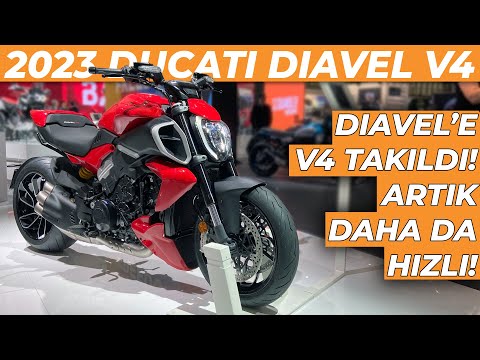 2023 Ducati Diavel V4 Ön İnceleme | EICMA 2022 Ducati Standı