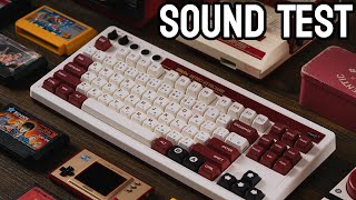 8bitdo Retro Mechanical Keyboard (Stock) Sound Test