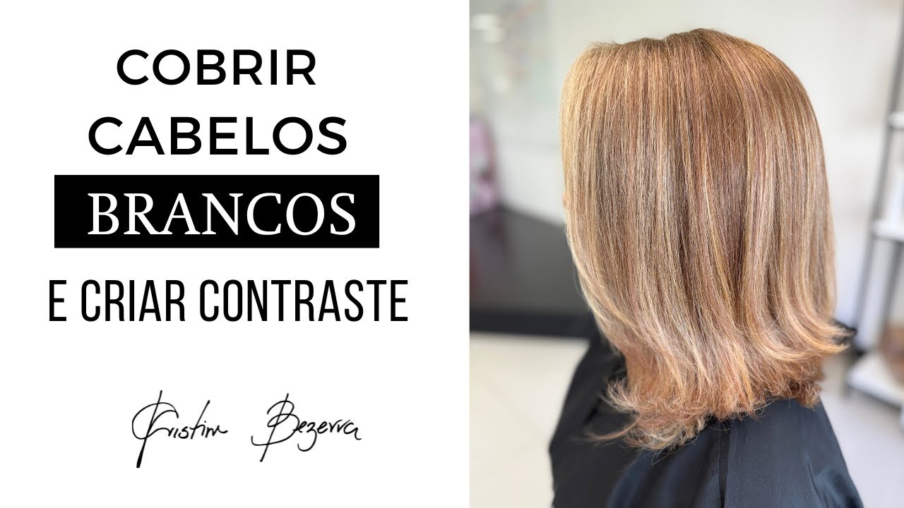Como Cobrir Os Cabelos Brancos E Criar Contraste Simultaneamente?