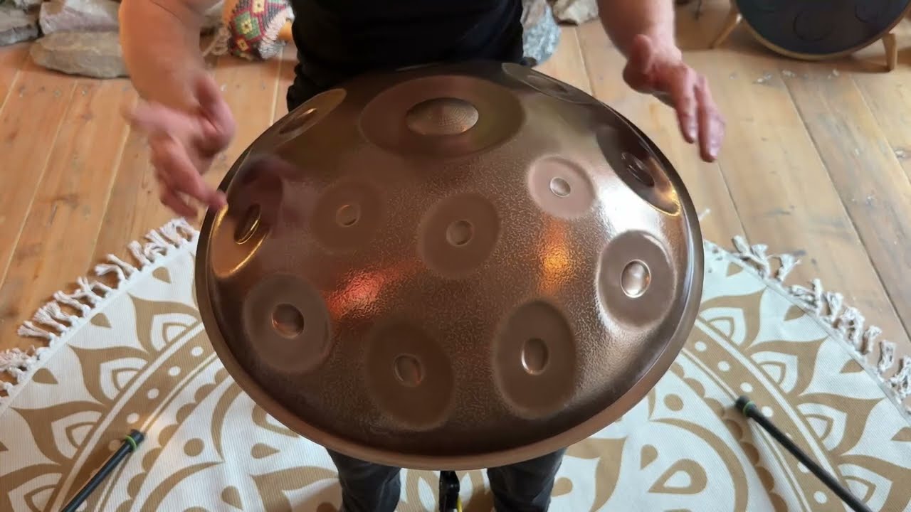 G Romanian Hijaz 18 - Seed handpan