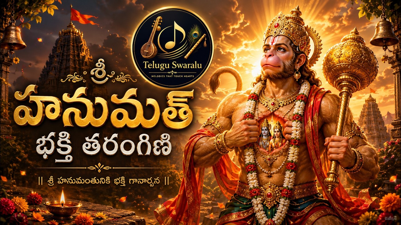 శ్రీ హనుమత్ భక్తి తరంగిణి | Powerful Hanuman Song | శ్రీ ఆంజనేయ స్వామి భక్తి గీతం | Telugu Swaralu