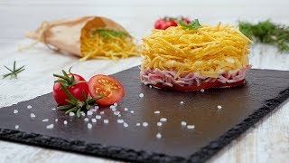 Салат «Блондинка» - Рецепты от Со Вкусом Салат «Блондинка» - Рецепты от Со Вкусом