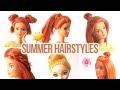 ♡ Летние причёски для кукол своими руками|Summer hairstyles for dolls|Ever After High, Barbie, MH.
