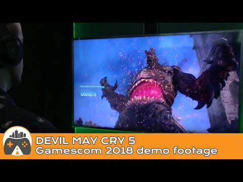 [Devil May Cry 5] Gamescom Gameplay footage in 4K