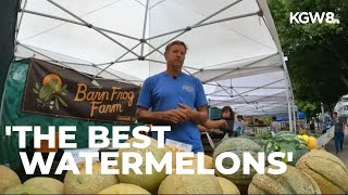 Oregon watermelon farms busy over the summer season
