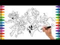 Drawing The AMAZING DIGITAL CIRCUS. Drawing and Coloring Characters from digital circus show | NCS